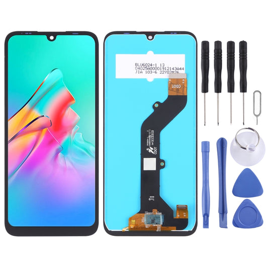 LCD Screen and Digitizer Full Assembly for Infinix Smart HD 2021 X612B, X612, For Infinix Smart HD 2021
