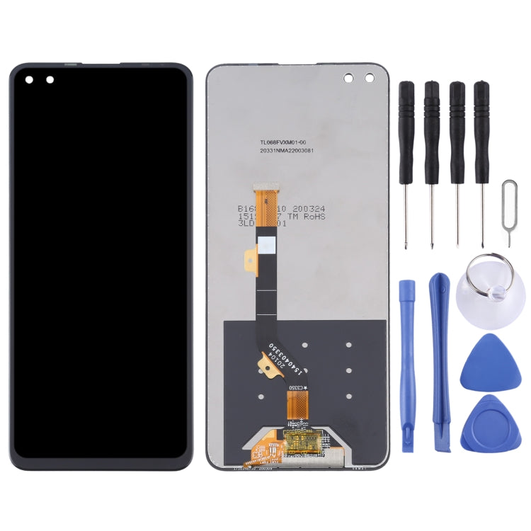 LCD Screen and Digitizer Full Assembly for Infinix Zero 8 / Zero 8i X687 X687B, For Infinix Zero 8 / Zero 8i
