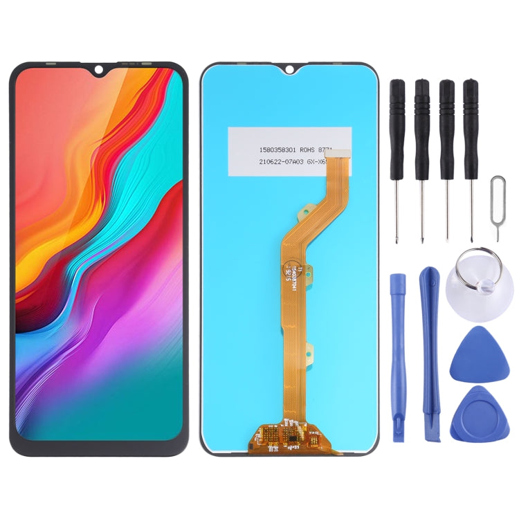 LCD Screen and Digitizer Full Assembly for Infinix Hot 8 Lite X650, For Infinix Hot 8 Lite