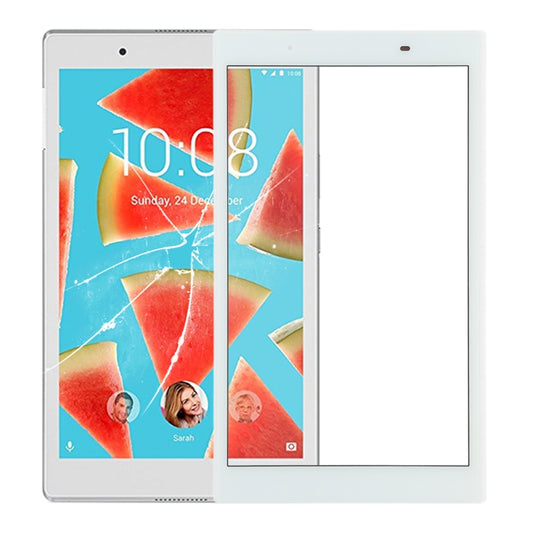 Front Screen Outer Glass Lens for Lenovo Tab 4 / TB-8504F / TB-8504X, For Lenovo Tab 4 (White), For Lenovo Tab 4