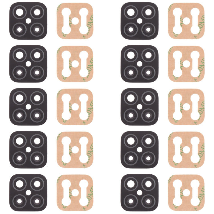 For Huawei Nova 8 SE  10pcs Back Camera Lens , For Huawei Nova 8 SE