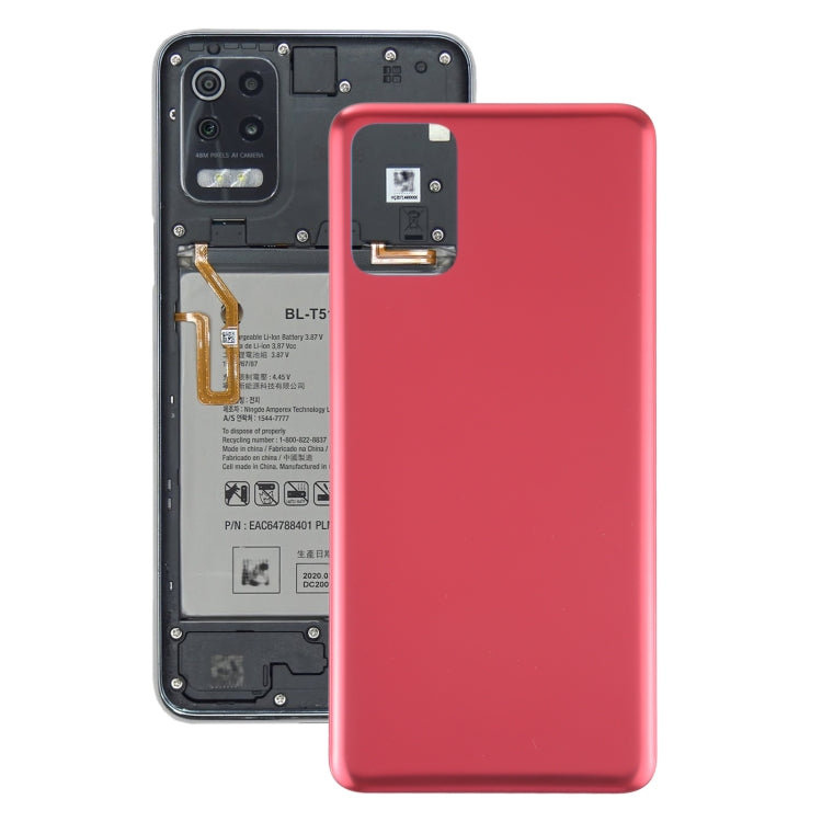 Back Battery Cover for LG K52 / K62 LMK520 LM-K520 LMK520E LM-K520E LMK520Y LM-K520Y LMK520H LM-K520H LMK525H LMK525 LM-K525H LM-K525, For LG K52 / K62