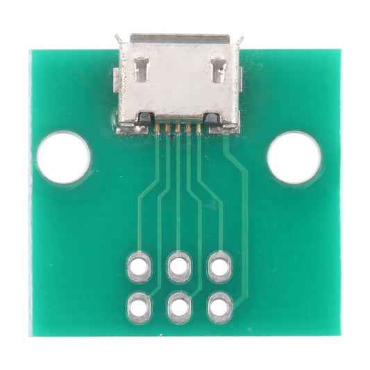 10 PCS Micro USB to 5pin V8 Charging Port PCB Test Board, Micro USB to 5pin V8