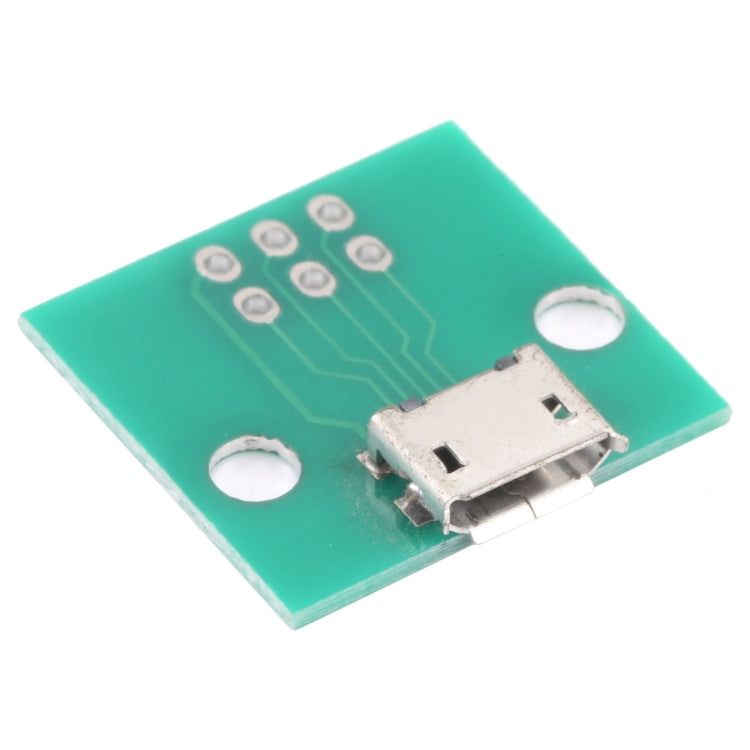 10 PCS Micro USB to 5pin V8 Charging Port PCB Test Board, Micro USB to 5pin V8