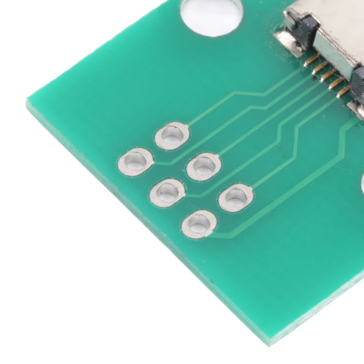 10 PCS Micro USB to 5pin V8 Charging Port PCB Test Board, Micro USB to 5pin V8