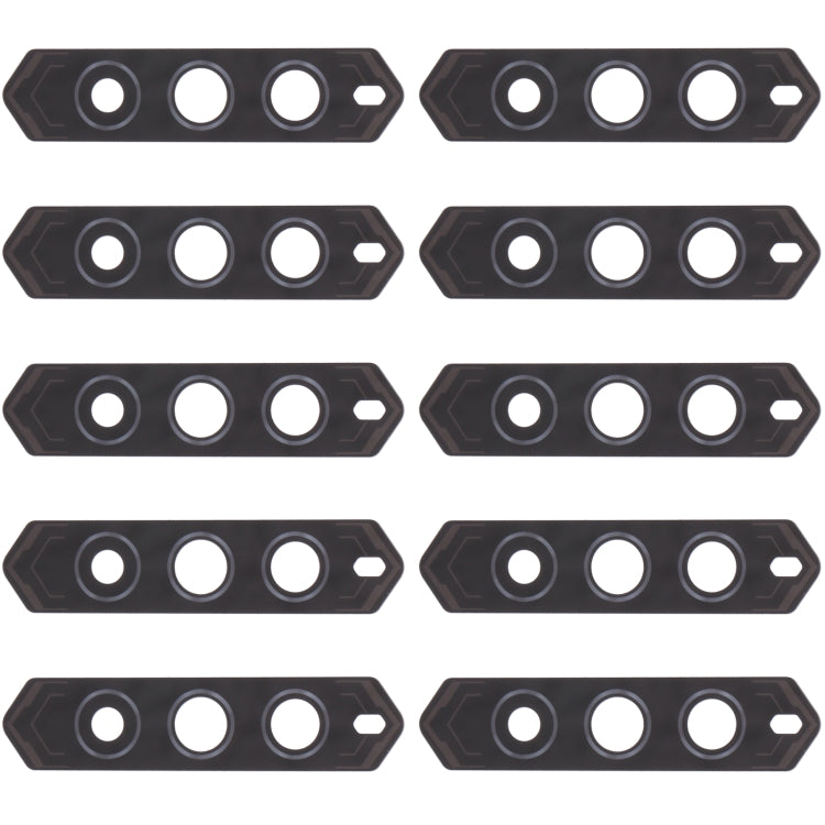 10 PCS Back Camera Lens for Xiaomi Black Shark 4 Pro / Black Shark 4 SHARK PRS-H0, For Xiaomi Black Shark 4 Pro / Black Shark 4