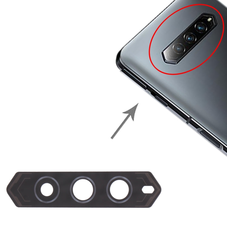 10 PCS Back Camera Lens for Xiaomi Black Shark 4 Pro / Black Shark 4 SHARK PRS-H0, For Xiaomi Black Shark 4 Pro / Black Shark 4
