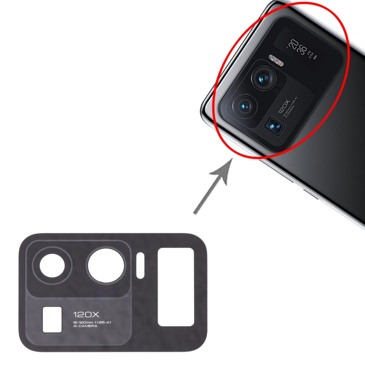 Back Camera Lens for Xiaomi Mi 11 Ultra M2102K1G, M2102K1C, For Xiaomi Mi 11 Ultra