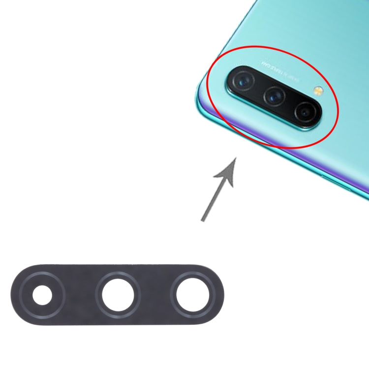 For OnePlus Nord CE 5G 10pcs Back Camera Lens, For OnePlus Nord CE 5G
