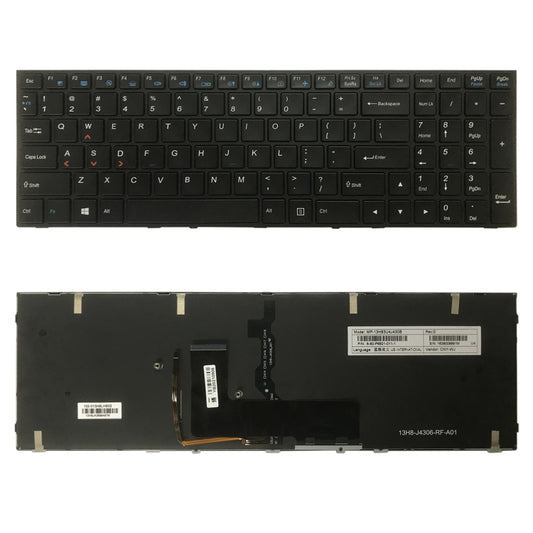 US Version Keyboard With Back Light for Hasee Z7M Z7-KP7GS ZX7-CP5S2 Z7M-CT7GS Z7M-KP7G1 Z7M-KP5GS K690E, For Hasee Z7M