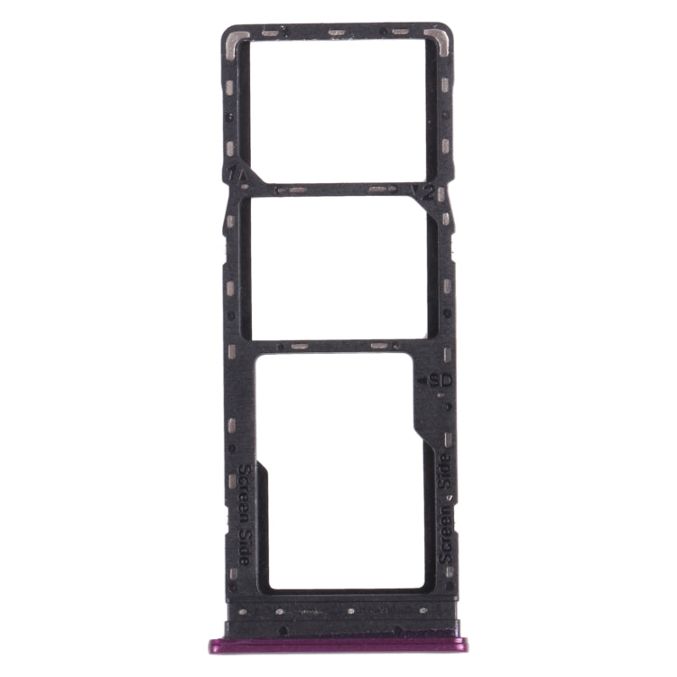 For infinix Hot 9 Play X680 C680B X680C SIM Card Tray + SIM Card Tray + Micro SD Card Tray, For infinix Hot 9 Play