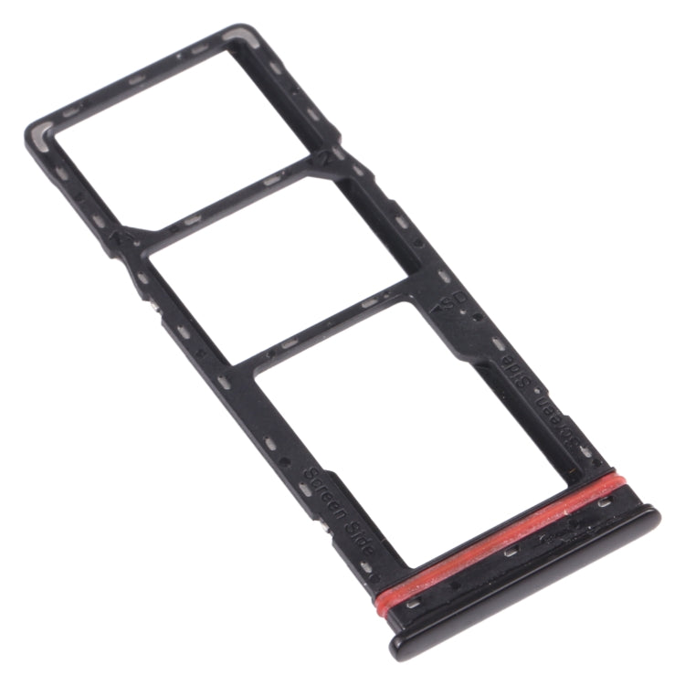 For infinix Hot 8 Lite X650 SIM Card Tray + SIM Card Tray + Micro SD Card Tray, For infinix Hot 8 Lite
