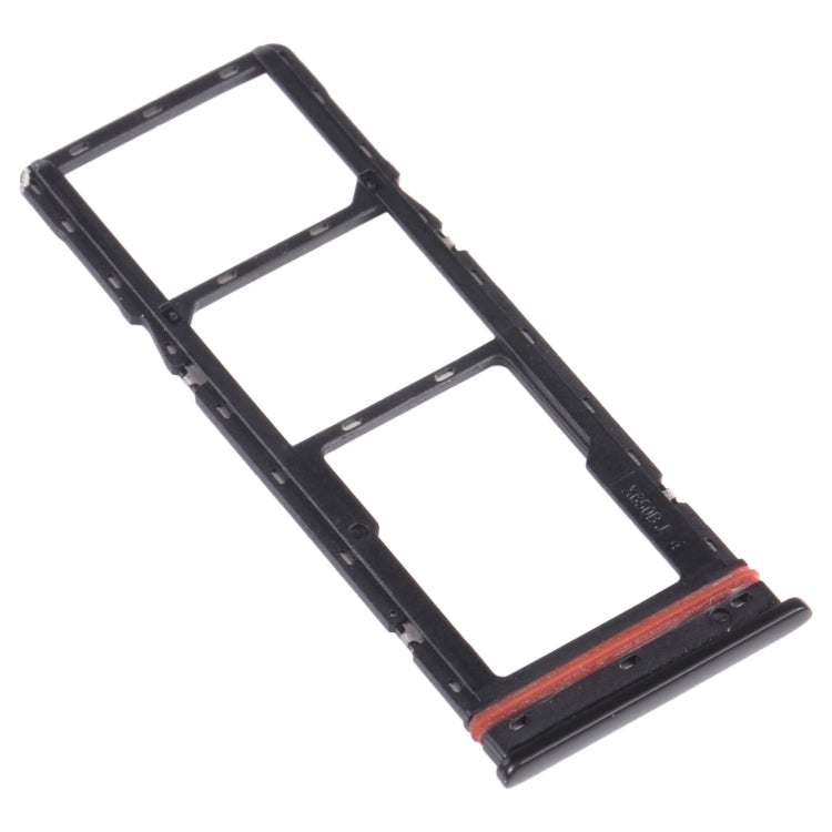 For infinix Hot 8 Lite X650 SIM Card Tray + SIM Card Tray + Micro SD Card Tray, For infinix Hot 8 Lite
