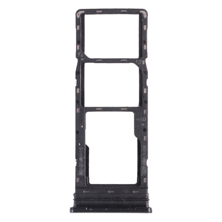 For infinix Smart 5 X657 X657C SIM Card Tray + SIM Card Tray + Micro SD Card Tray