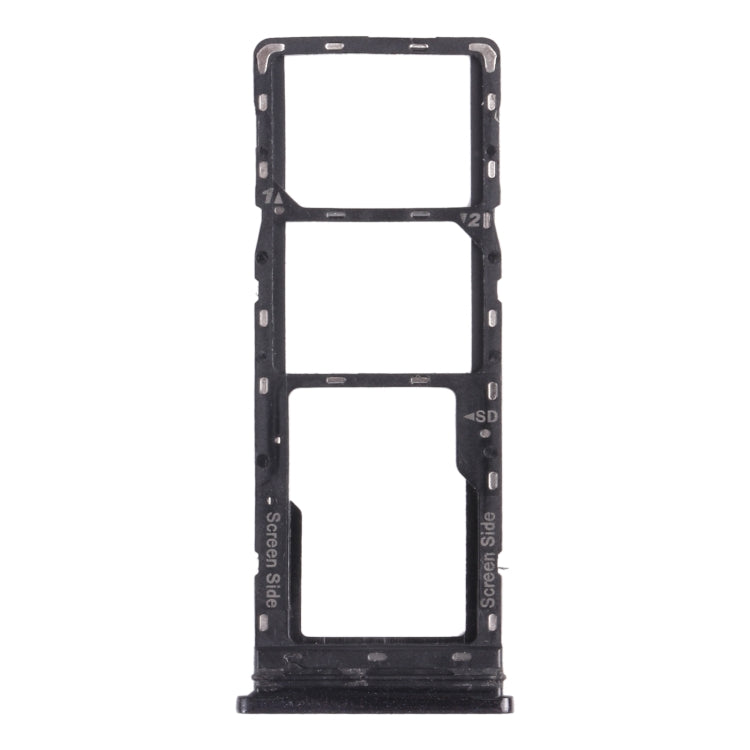 For Tecno Spark 6 Air KE6 KE6J KF6 SIM Card Tray + SIM Card Tray + Micro SD Card Tray, For Tecno Spark 6 Air, For Tecno Spark 6 Air  (White)
