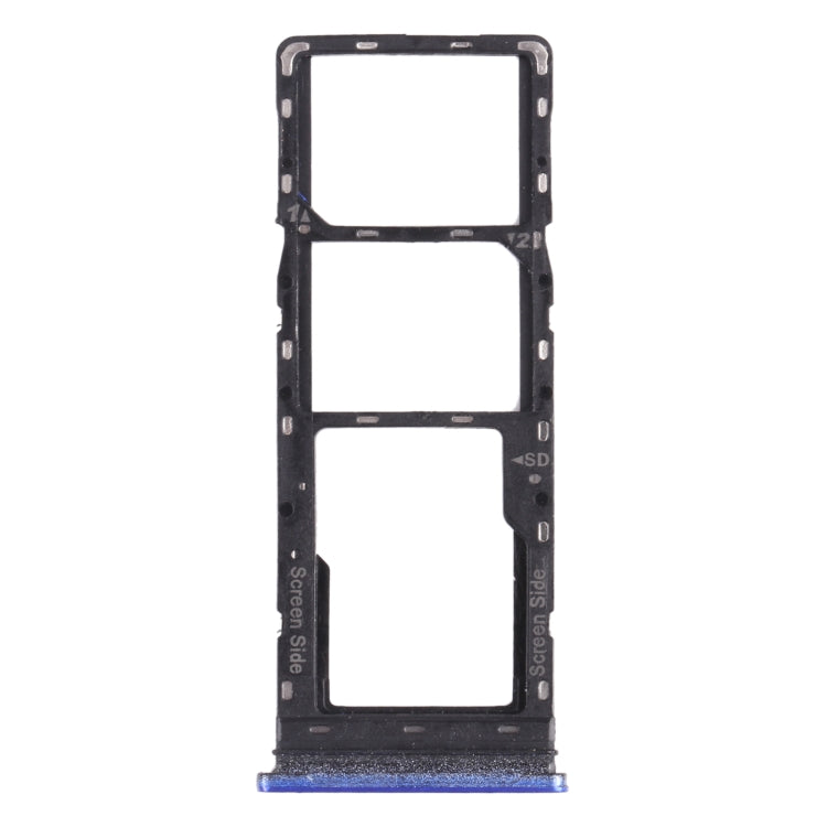 For Tecno Spark 6 Air KE6 KE6J KF6 SIM Card Tray + SIM Card Tray + Micro SD Card Tray, For Tecno Spark 6 Air, For Tecno Spark 6 Air  (White)
