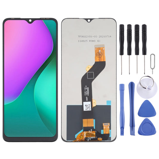 LCD Screen and Digitizer Full Assembly for Infinix Hot 10 Play / Smart 5 (India) X688C X688B, For Infinix Hot 10 Play
