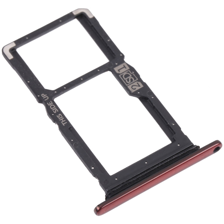SIM Card Tray + SIM Card Tray / Micro SD Card Tray for Motorola One Hyper XT2027 XT2027-1, For Motorola One Hyper