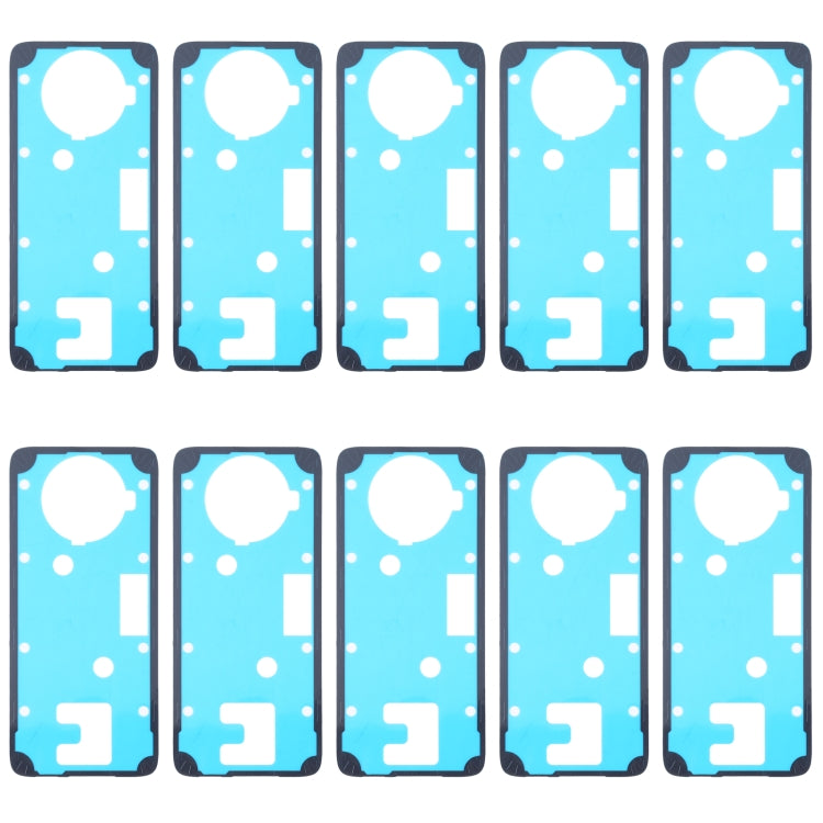 10 PCS Back Housing Cover Adhesive for Xiaomi Redmi Note 9 Pro 5G / Mi 10T Lite 5G, For Xiaomi Redmi Note 9 Pro 5G
