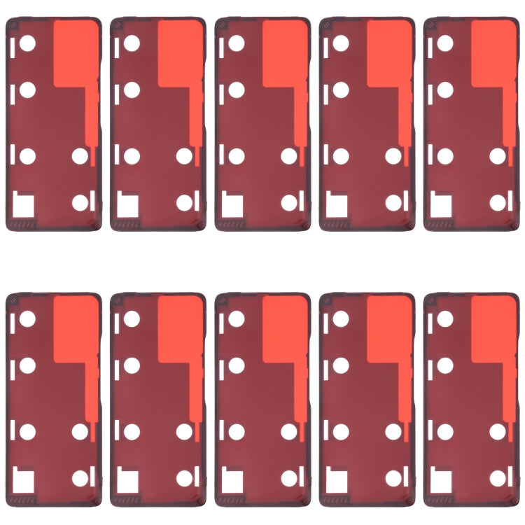 10 PCS Back Housing Cover Adhesive for Xiaomi Redmi Note 10 Pro, For Xiaomi Redmi Note 10 Pro