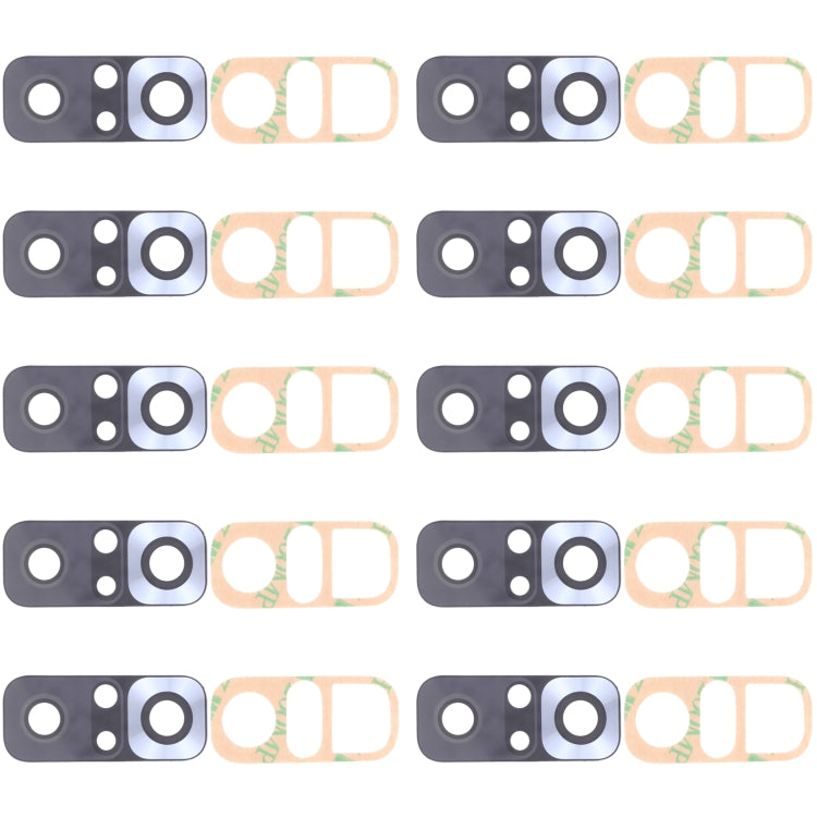 10 PCS Back Camera Lens for Xiaomi Redmi Note 10 Pro (India) / Redmi Note 10 Pro Max / Redmi Note 10 Pro M2101K6G M2101K6R M2101K6P M2101K6I, For Xiaomi Redmi Note 10 Pro Max