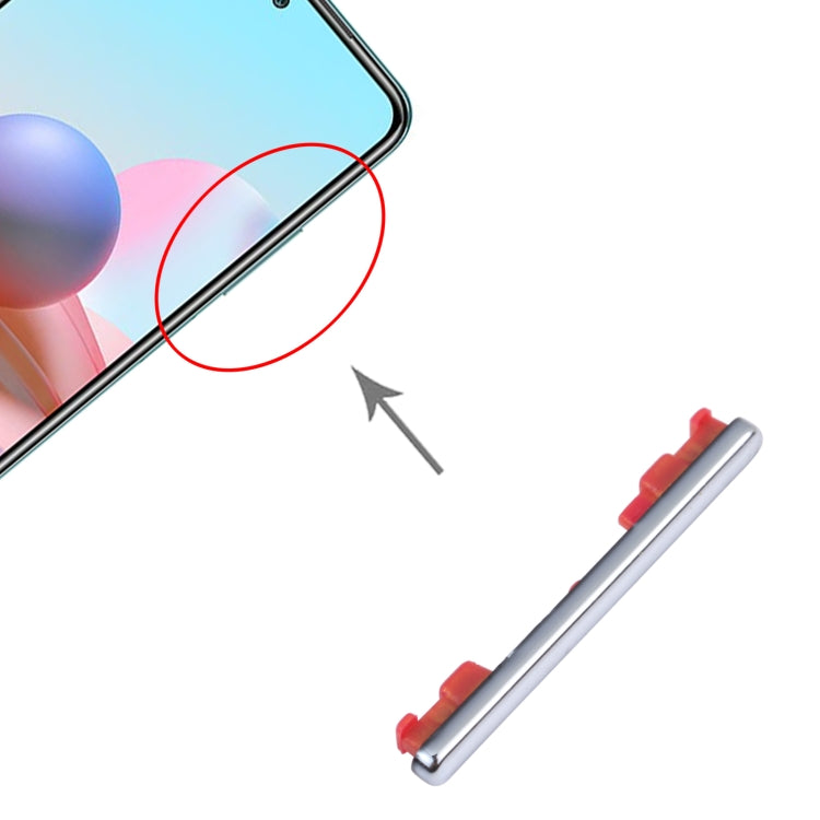 Volume Control Button for Xiaomi Redmi Note 10 4G M2101K7AI M2101K7AG