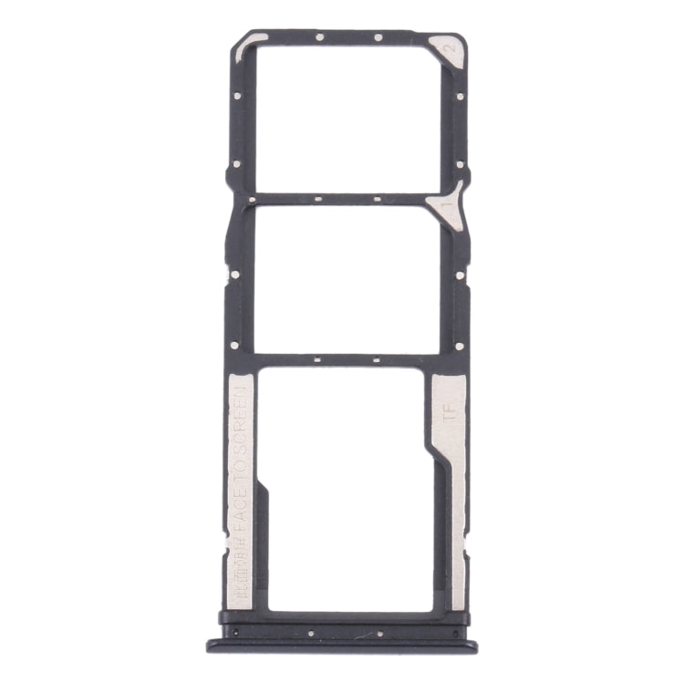 SIM Card Tray + SIM Card Tray + Micro SD Card Tray for Xiaomi Redmi 9T 4G / Redmi Note 9 4G J19S M2010J19SC M2010J19SG M2010J19SY