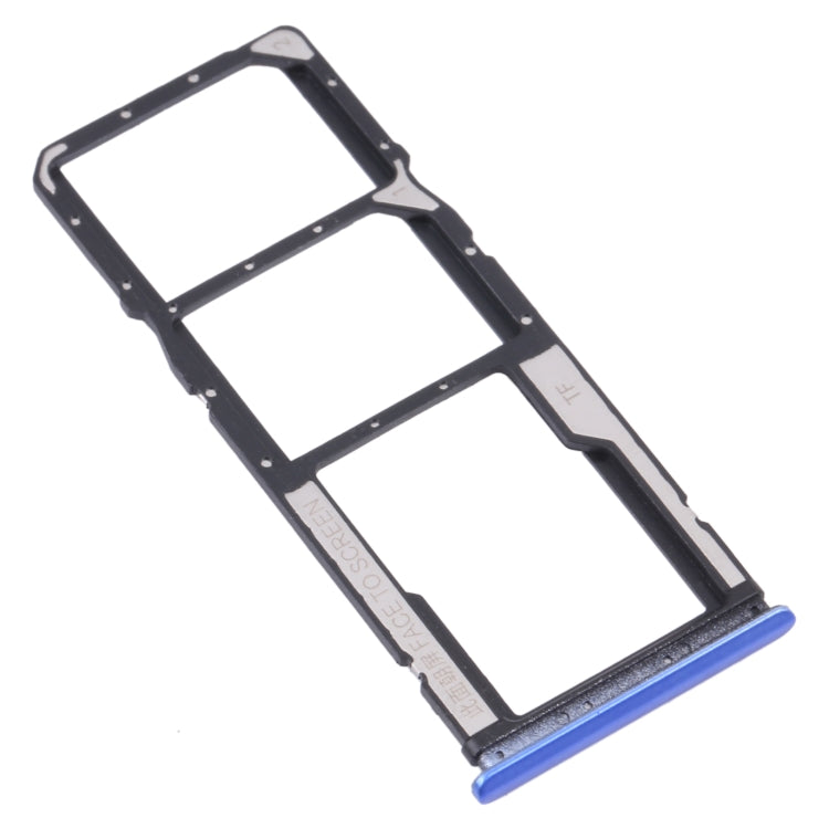SIM Card Tray + SIM Card Tray + Micro SD Card Tray for Xiaomi Redmi 9T 4G / Redmi Note 9 4G J19S M2010J19SC M2010J19SG M2010J19SY