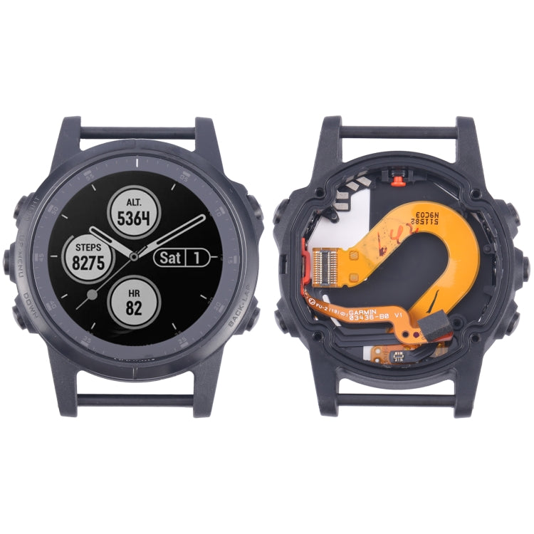 LCD Screen and Digitizer Full Assembly With Frame for Garmin Fenix 5S Plus Sapphire Version, For Garmin Fenix 5S Plus Sapphire Version, For Garmin Fenix 5S Plus (Sapphire) - BSPART