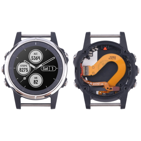 LCD Screen and Digitizer Full Assembly With Frame for Garmin Fenix 5S Plus Sapphire Version, For Garmin Fenix 5S Plus Sapphire Version, For Garmin Fenix 5S Plus (Sapphire) - BSPART