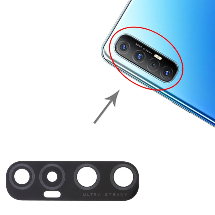 For OPPO Reno3 Pro 10pcs Back Camera Lens, For OPPO Reno3 Pro