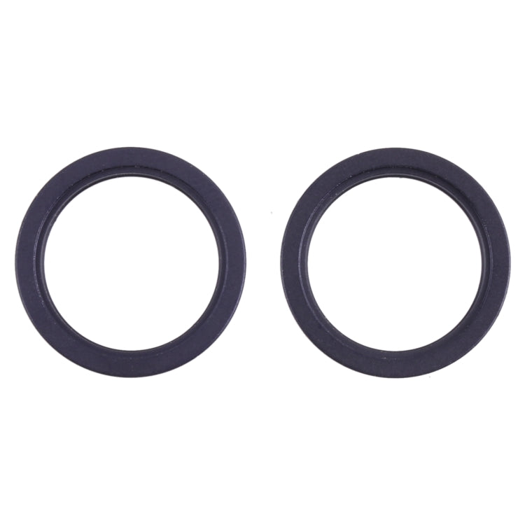 2 PCS Rear Camera Glass Lens Metal Outside Protector Hoop Ring for iPhone 13, For iPhone 13, For iPhone 13 (Outside)