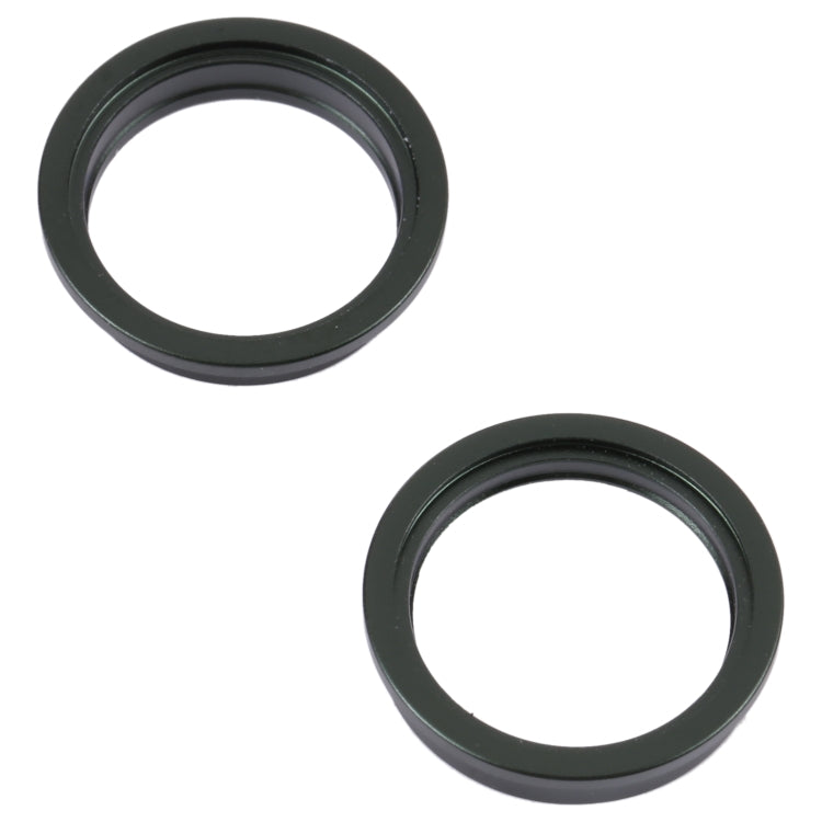 2 PCS Rear Camera Glass Lens Metal Outside Protector Hoop Ring for iPhone 13, For iPhone 13, For iPhone 13 (Outside)