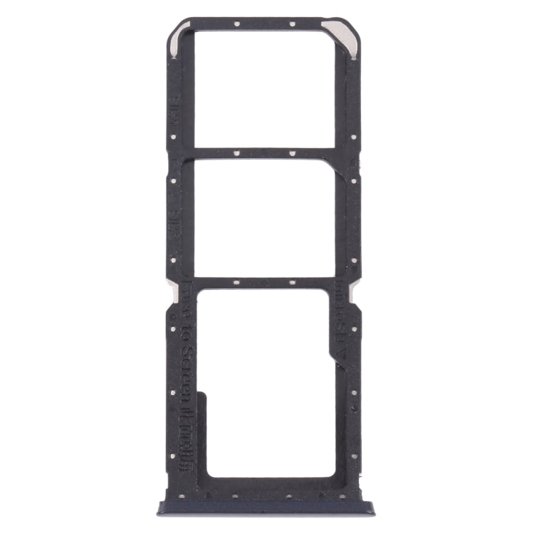 For OPPO A54 CPH2239 / A55 4G SIM Card Tray + SIM Card Tray + Micro SD Card Tray