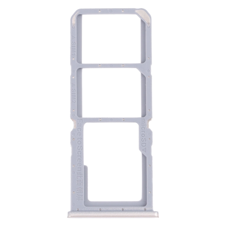 For OPPO A54 CPH2239 / A55 4G SIM Card Tray + SIM Card Tray + Micro SD Card Tray