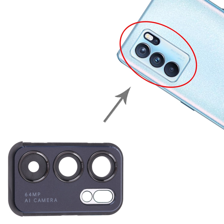 For OPPO Reno6 Pro 5G PEPM00, CPH2249  Camera Lens Cover, For OPPO Reno6 Pro 5G