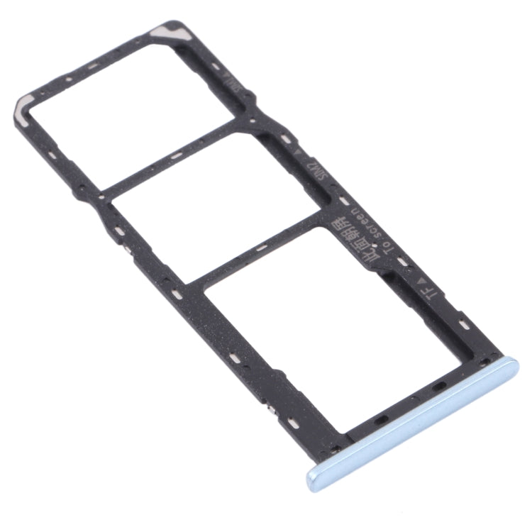 For OPPO A15 CPH2185  SIM Card Tray + SIM Card Tray + Micro SD Card Tray, For OPPO A15