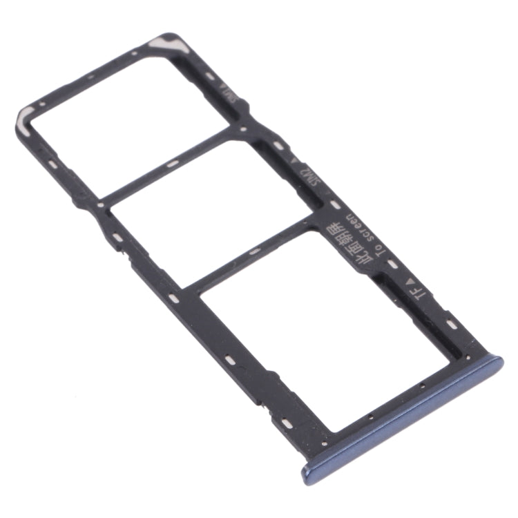 For OPPO A35 CPH2179  SIM Card Tray + SIM Card Tray + Micro SD Card Tray, For OPPO A35