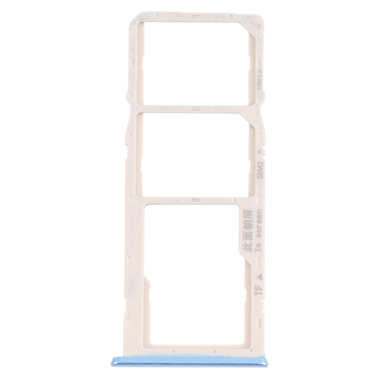 For OPPO A35 CPH2179  SIM Card Tray + SIM Card Tray + Micro SD Card Tray, For OPPO A35
