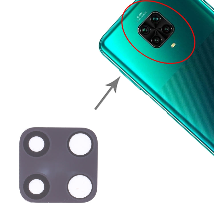 10 PCS Back Camera Lens for Xiaomi Redmi Note 9 Pro M2003J6B2G, For Xiaomi Redmi Note 9 Pro