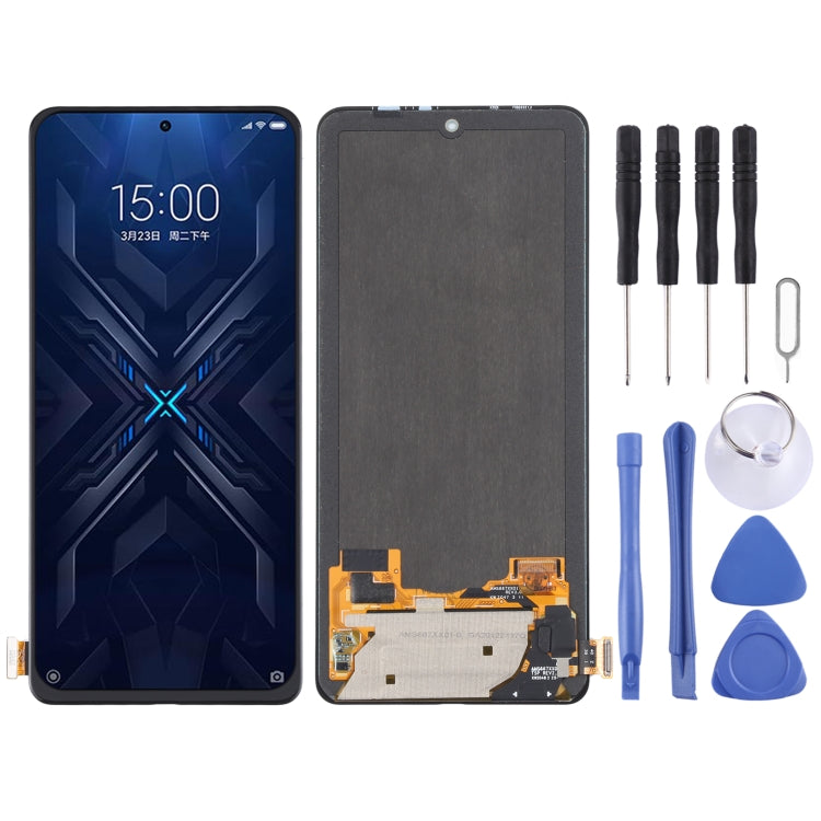 Super AMOLED Original LCD Screen and Digitizer Full Assembly for Xiaomi Black Shark 4 / Black Shark 4 Pro SHARK PRS-H0, SHARK PRS-A0, For Xiaomi Mi Mix 4(Super AMOLED)