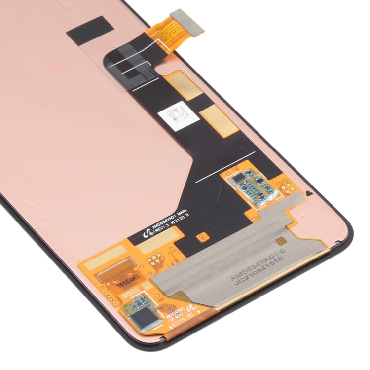 Original Super AMOLED LCD Screen and Digitizer Full Assembly for Google Pixel 5a 5G, For Google Pixel 5a 5G (Original)