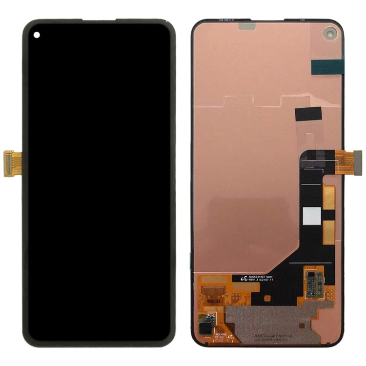 OLED HDR LCD Screen and Digitizer Full Assembly for Google Pixel 5A 5G 2021, For Google Pixel 5A 5G(OEM)