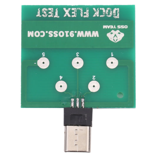 Micro USB Charging Port Dock Flex Test Board, Micro USB