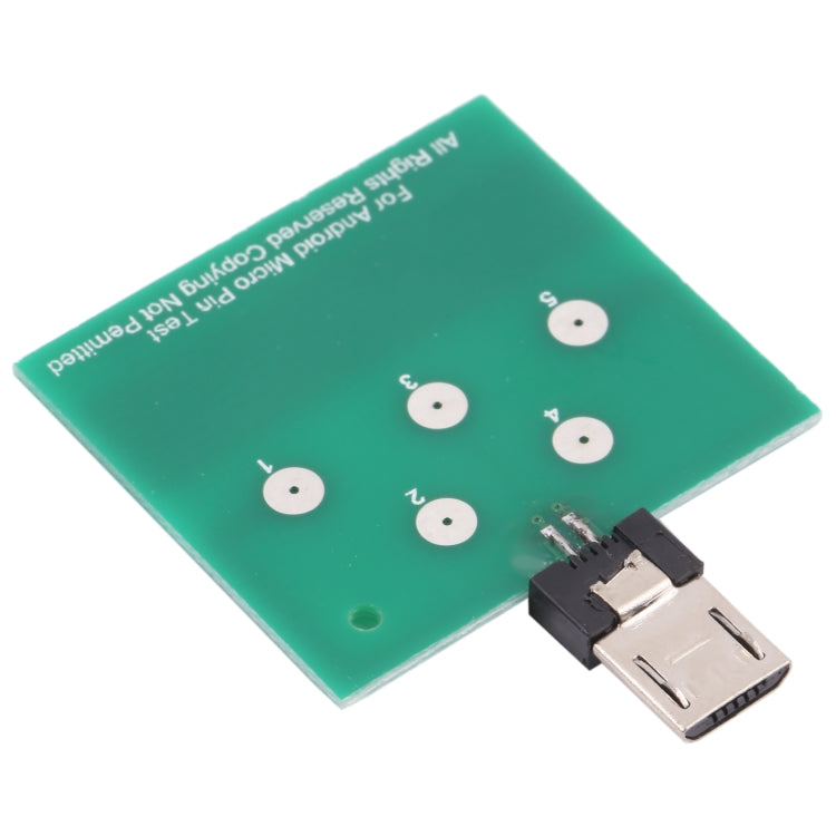 Micro USB Charging Port Dock Flex Test Board, Micro USB