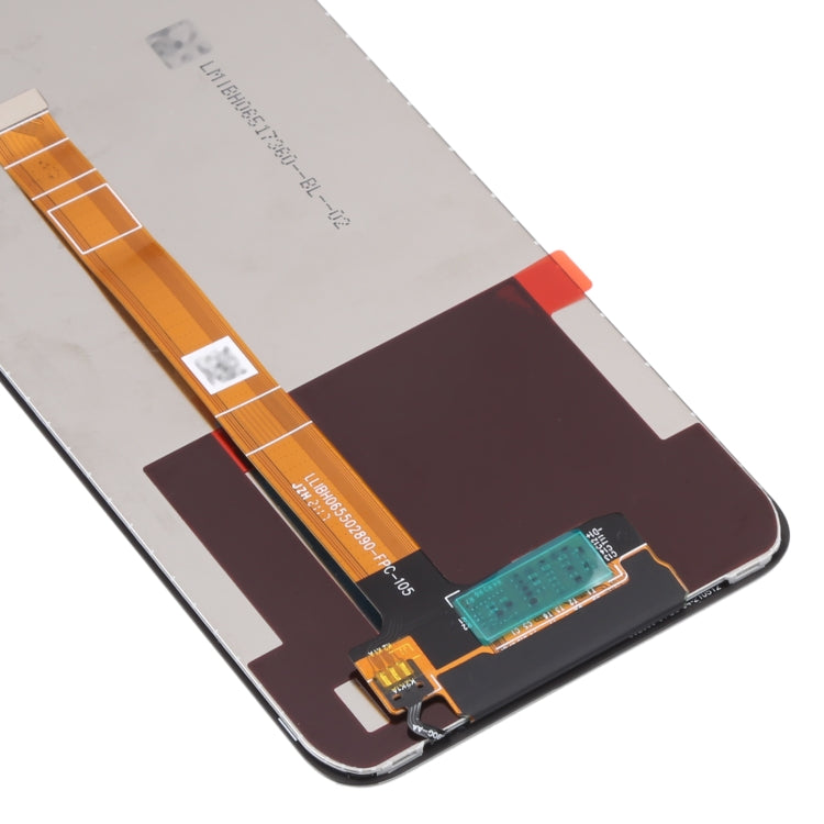 Original LCD Screen and Digitizer Full Assembly for OPPO Realme C21Y RMX3261, For Realme C21Y (Original) - BSPART