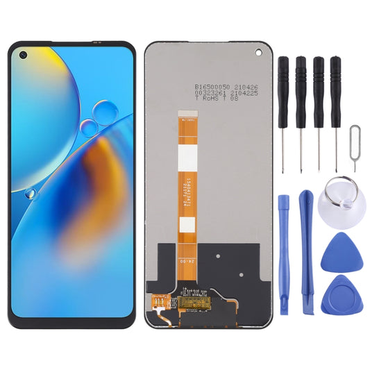 Original LCD Screen and Digitizer Full Assembly for OPPO A74 5G CPH2197 CPH2263, For OPPO A74 5G  (Original) - BSPART