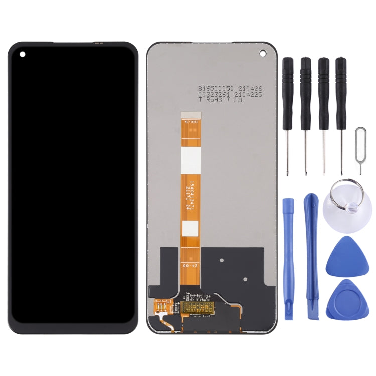 Original LCD Screen and Digitizer Full Assembly for OPPO A74 5G CPH2197 CPH2263, For OPPO A74 5G  (Original) - BSPART