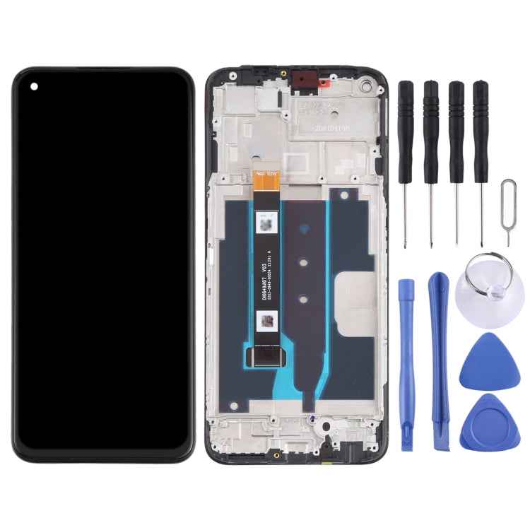 Original LCD Screen and Digitizer Full Assembly With Frame for OPPO Realme V13 5G, For OPPO Realme V13 5G (Original) - BSPART