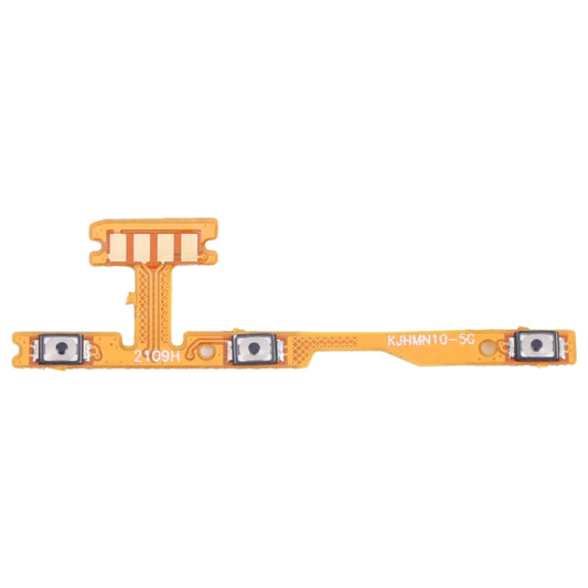 Power Button & Volume Button Flex Cable for Xiaomi Redmi Note 10 5G, For Xiaomi Redmi Note 10 5G - BSPART